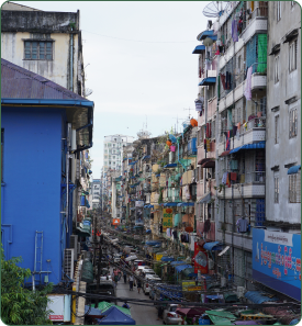 City centre neighborhood